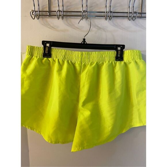 Danskin large 12-14 gym shorts lot neon yellow and pink - Picture 3 of 9